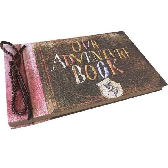 New “Our Adventure Book” Pixar “Up Movie” Scrapbooking Album 32 Pages & Stickers - Picture 3 of 6